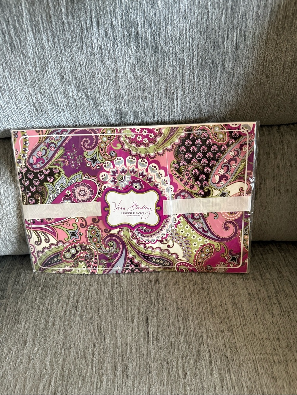 Vera Bradley under cover adjustable laptop skin (laptops of any size up to 17”)